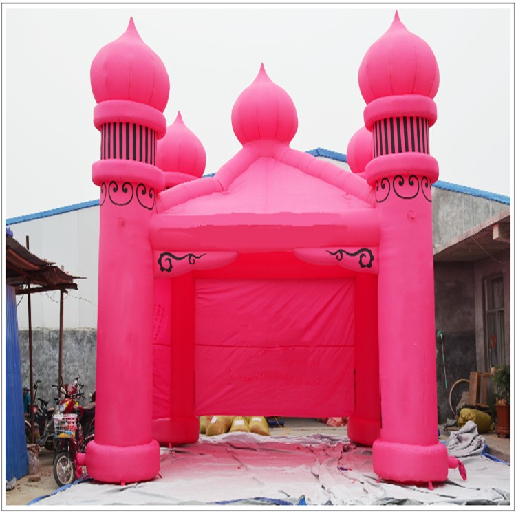 琼海粉色帐篷